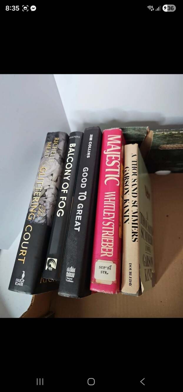 Hardback Book bundle of 5 books